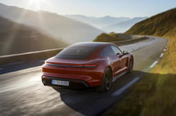 Porsche Taycan Rear View